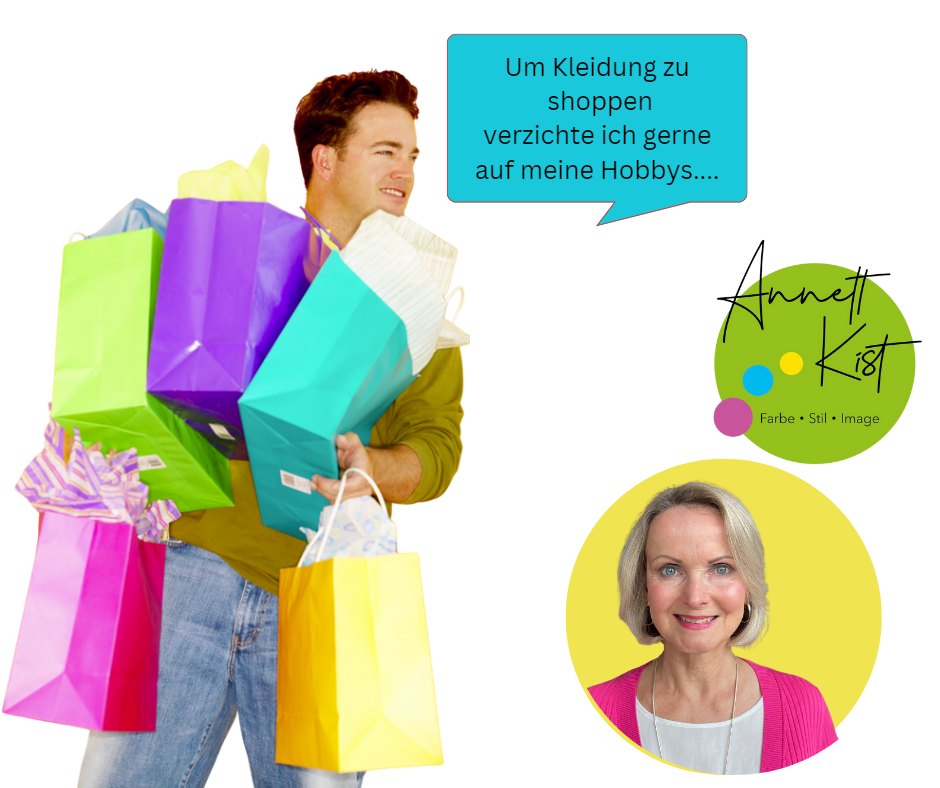 er geht gerne shoppen